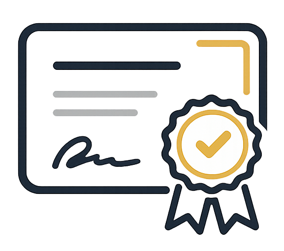 Certificat d'authenticité