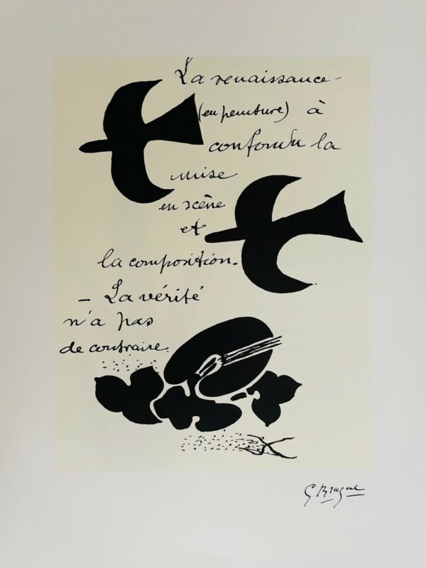 Oiseaux - Braque Georges