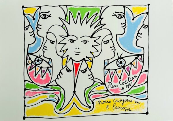 L'europe Notre Patrie - Planche 1 - Jean Cocteau