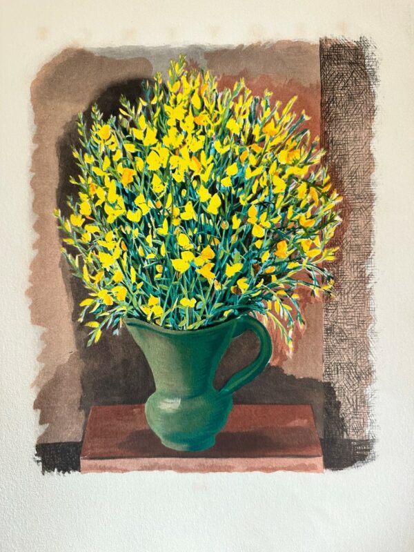 Bouquet de Fleurs des Champs Jaunes - Kisling Moise