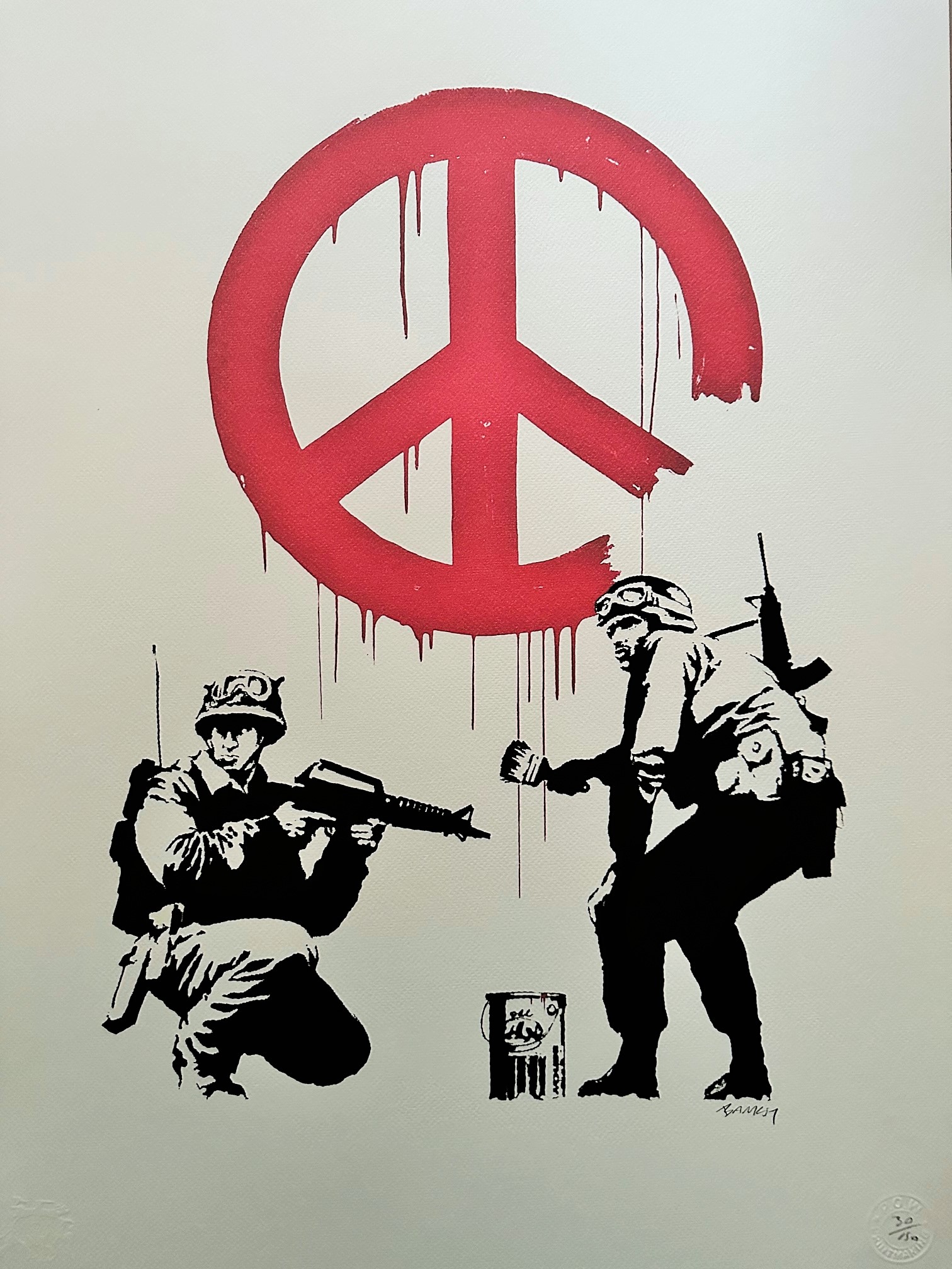 Les Soldats - Banksy – Image 1