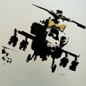 Happy Choppers Helicopter - Banksy