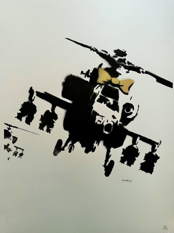 Happy Choppers Helicopter - Banksy