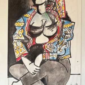 Femme au Chapeau - Pablo Picasso
