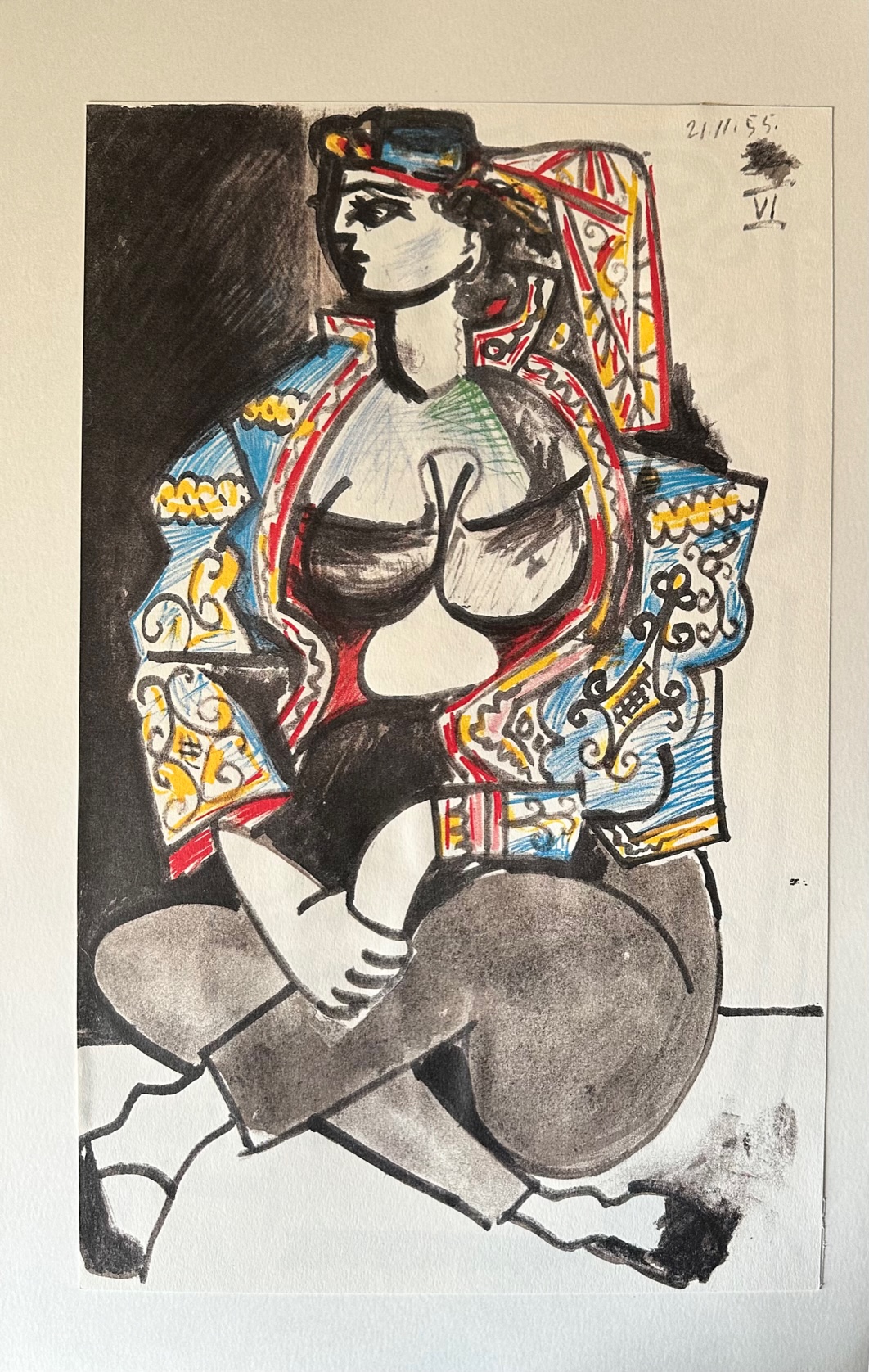 Femme au Chapeau - Pablo Picasso – Image 1