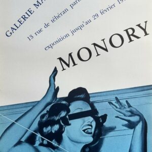Les Yeux Bandes - Jacques Monory
