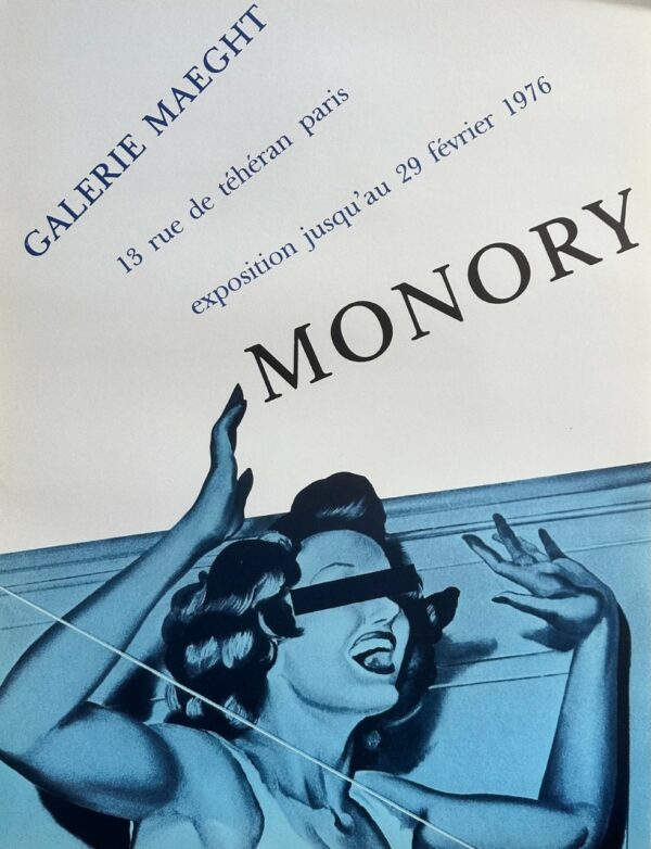 Les Yeux Bandes - Jacques Monory