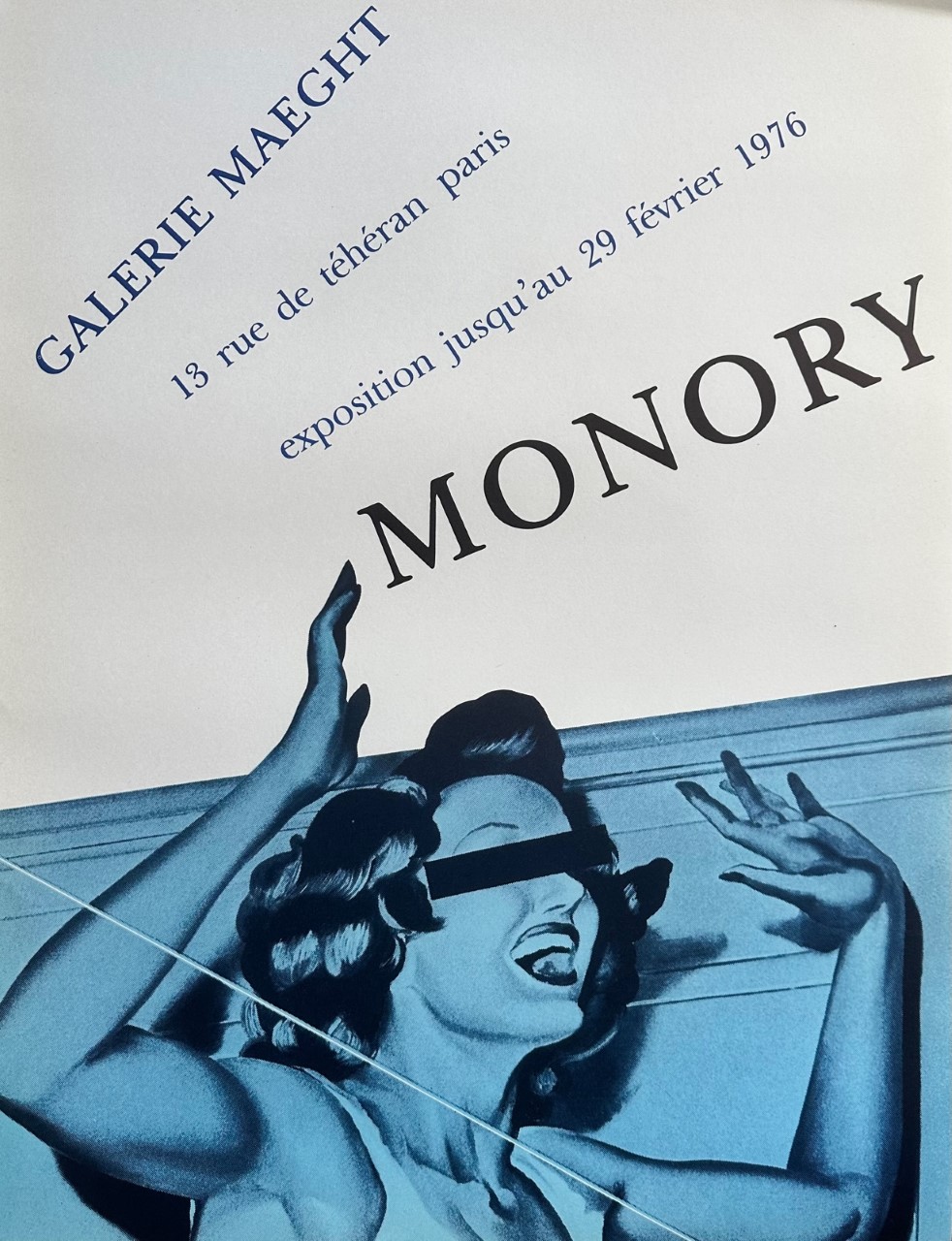 Les Yeux Bandes - Jacques Monory – Image 1