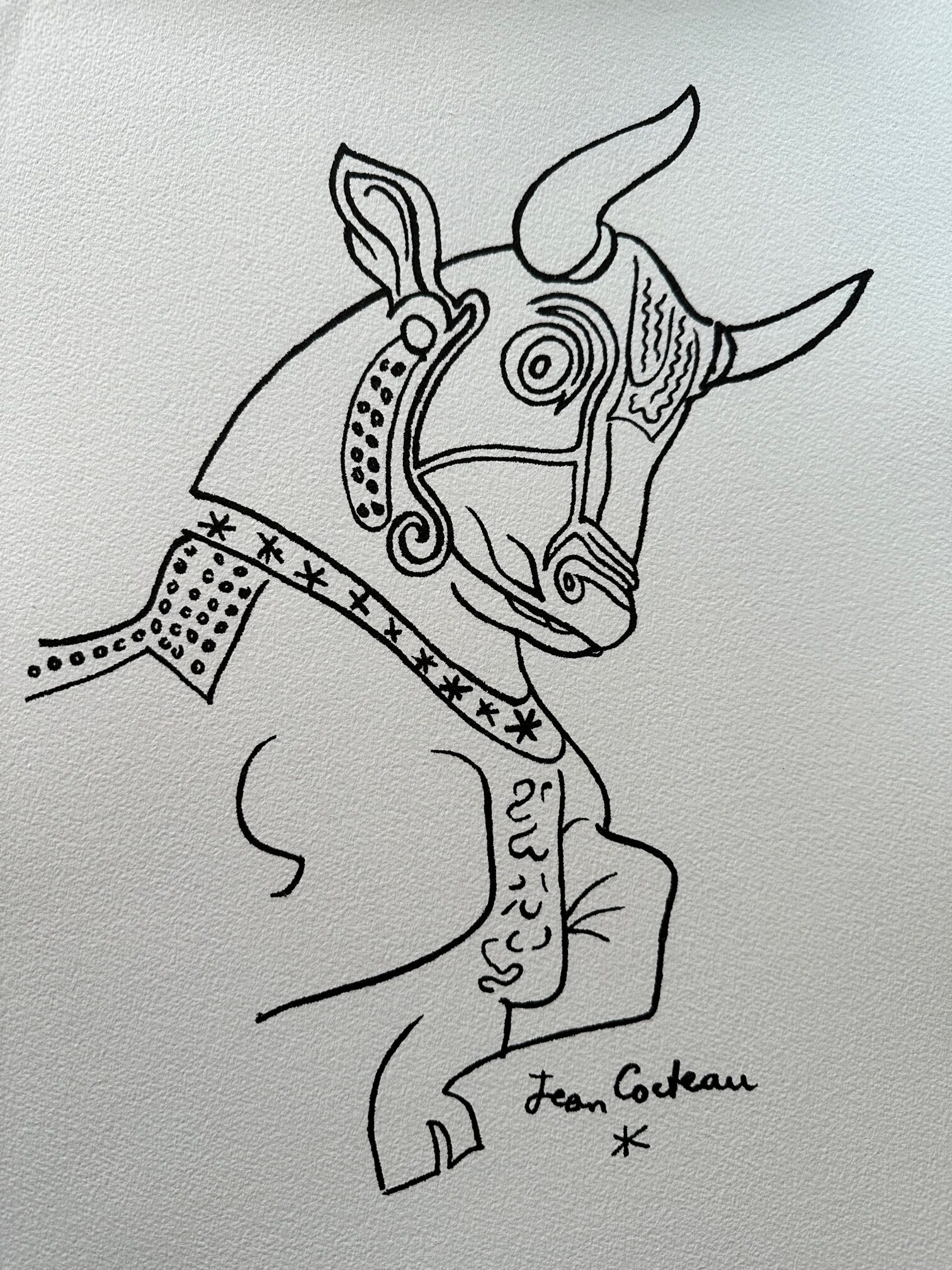 Taureau de Persepolis - Jean Cocteau – Image 1