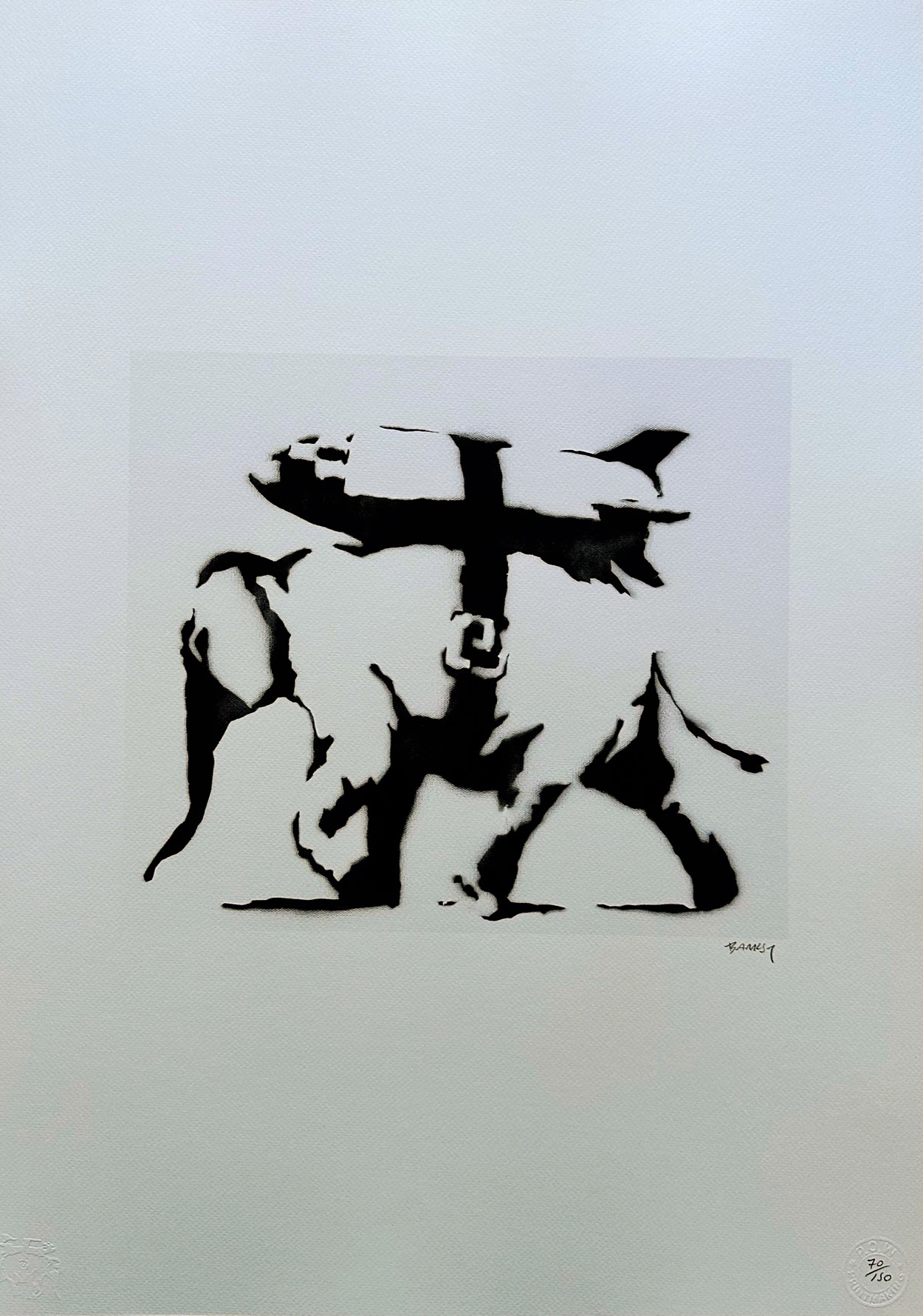 Heavy Weaponry - Banksy – Image 1
