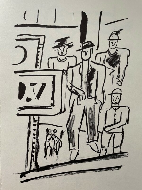 Sur le Quai - Fernand Leger
