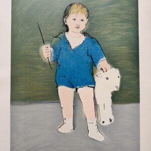 Paul au Mouton par Henri Deschamps - Pablo Picasso