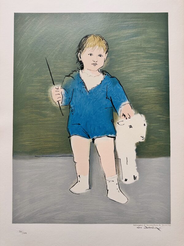 Paul au Mouton par Henri Deschamps - Pablo Picasso