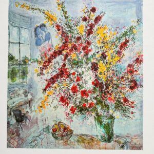Bouquet A la Fenetre - Marc Chagall