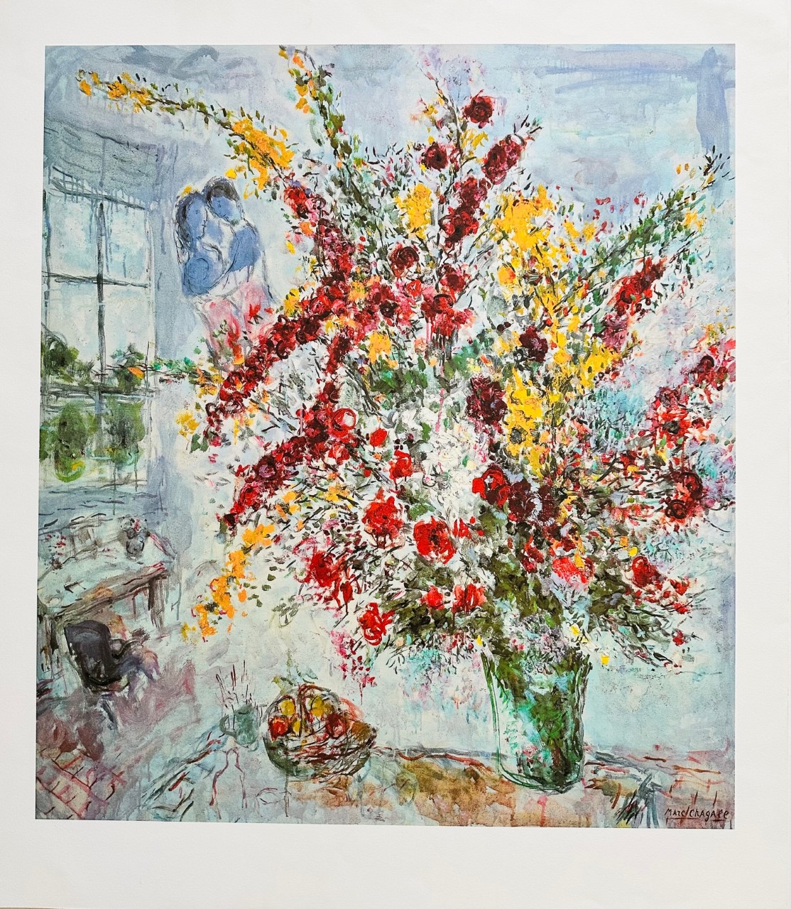 Bouquet A la Fenetre - Marc Chagall – Image 1