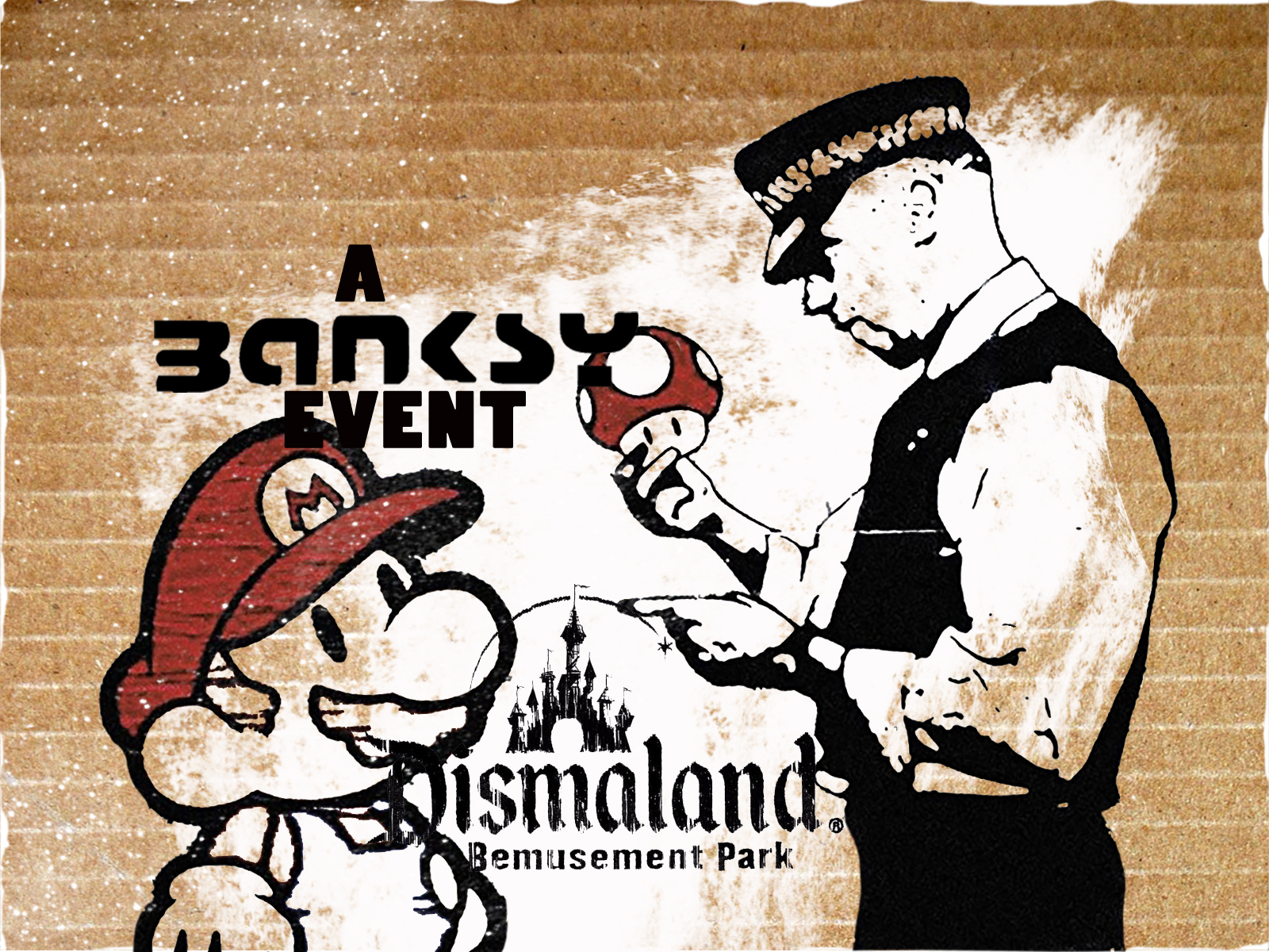 Mario Policeman - Banksy – Image 1