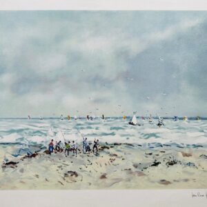 Scene de Plage - Jean-Pierre Dubord
