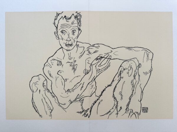 Auto-Portrait - Egon Schiele