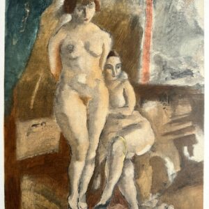 Les Deux Modeles - Jules Pincas Dit Pascin,
