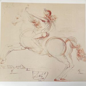 Le Cavalier - Salvador Dali