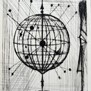Cyrano Regardant le Systeme Astral - Bernard Buffet
