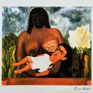 Mon Infirmiere et Moi - Frida Kahlo