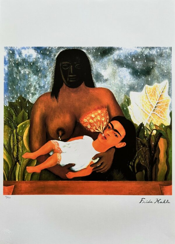 Mon Infirmiere et Moi - Frida Kahlo