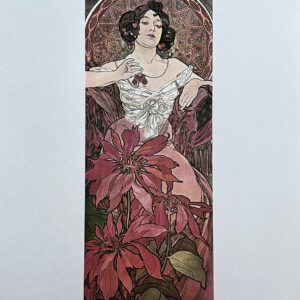 La Muse du Grenat - Alphonse Marie Mucha