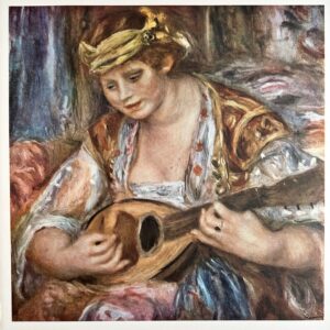 Fille A la Mandoline - Pierre-Auguste Renoir