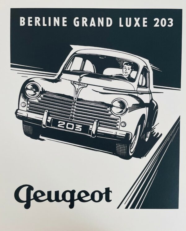 Peugeot 203 - Ecole Moderne 20E Eeuw