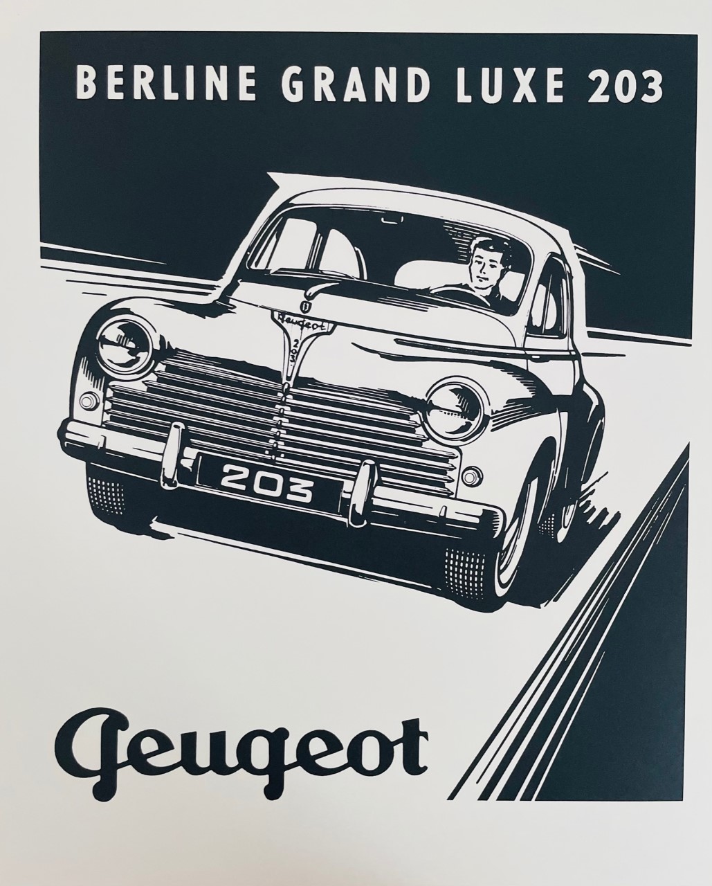 Peugeot 203 - Ecole Moderne 20E Eeuw – Image 1