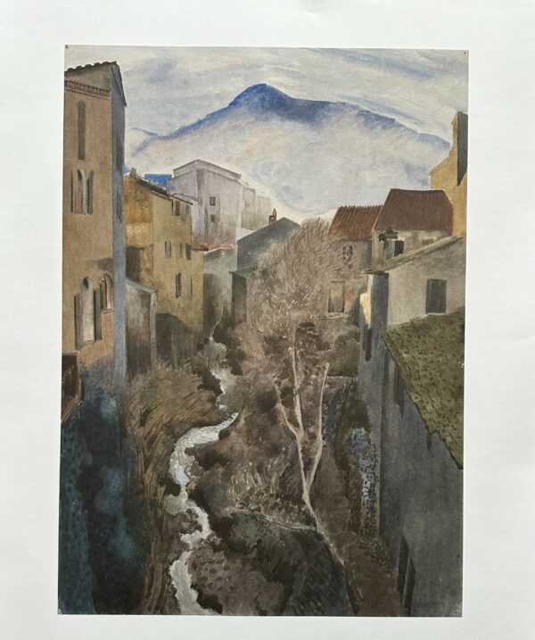Le Pont de Jan Sarris À Céret - Auguste Herbin