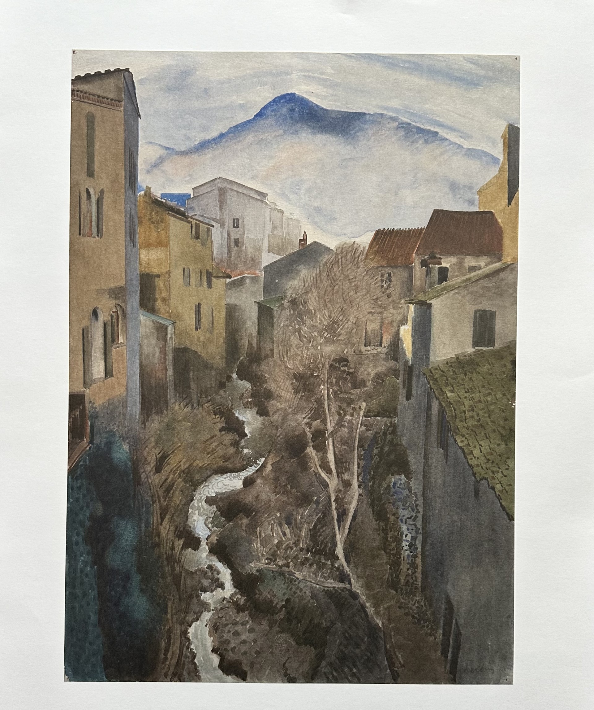 Le Pont de Jan Sarris À Céret - Auguste Herbin – Image 1