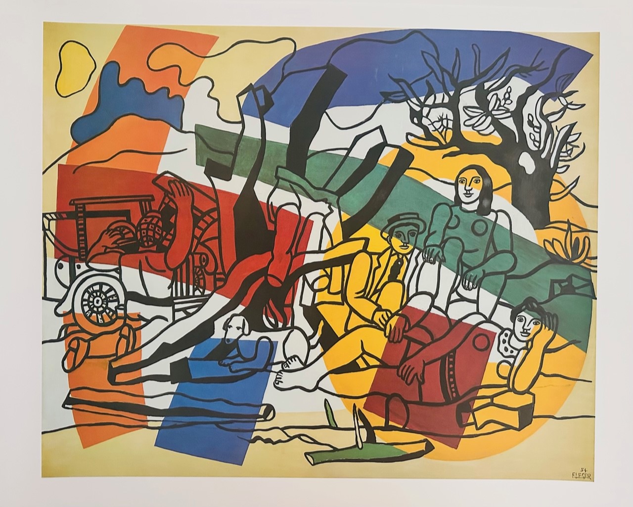 La Partie de Compagne - Fernand Leger – Image 1