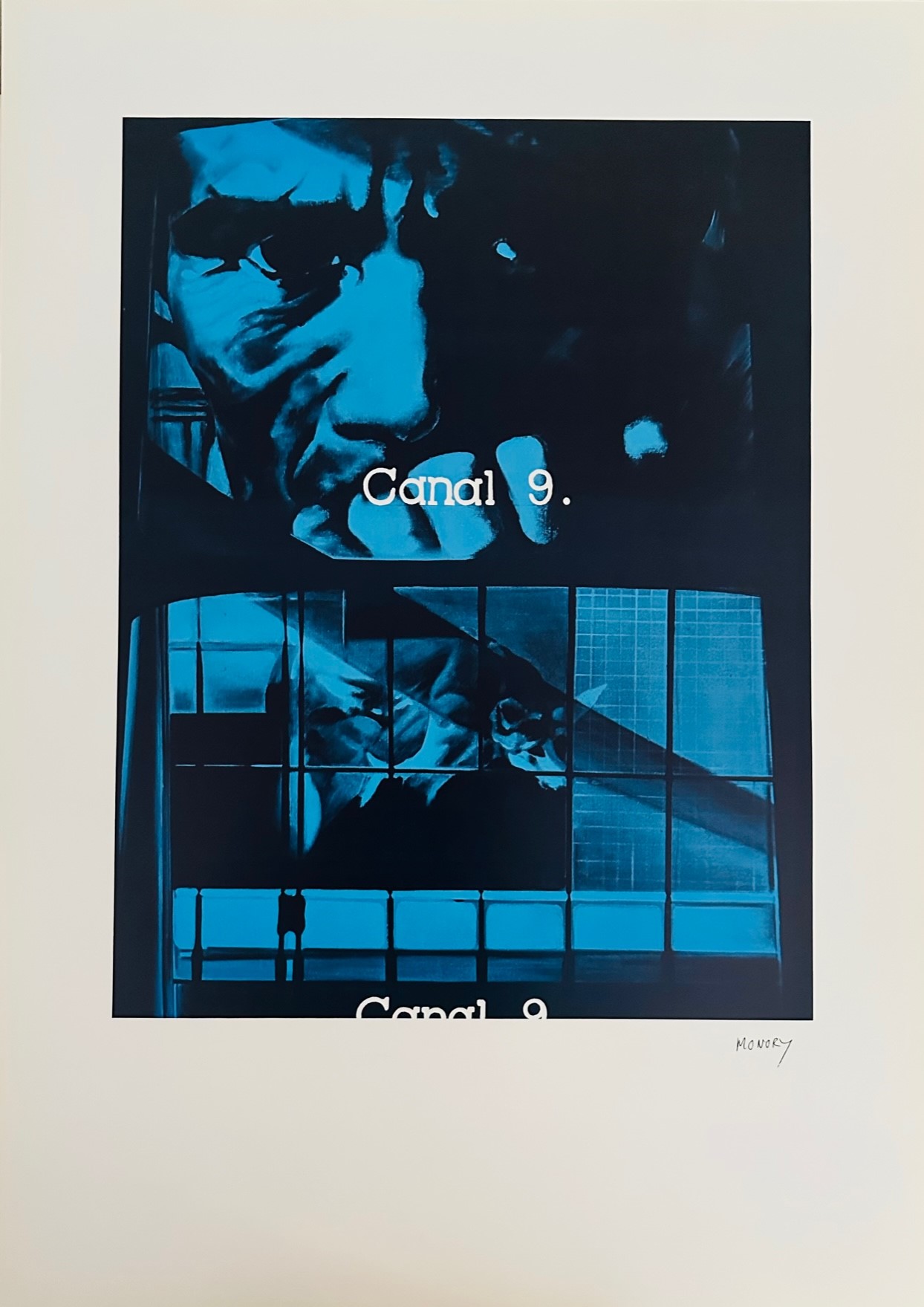 Canal 9. - Jacques Monory – Image 1