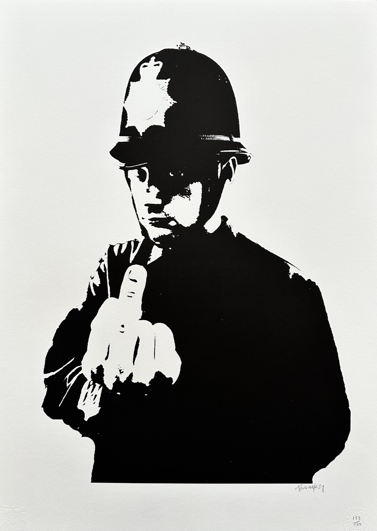 Rude Copper - Banksy – Image 1