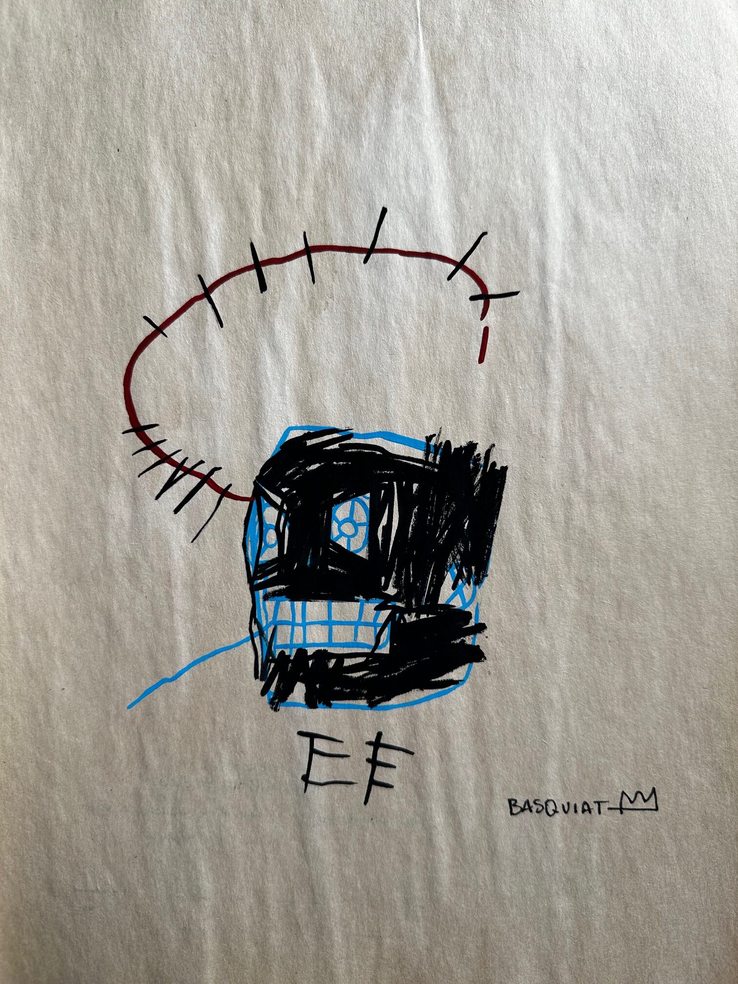 Untitled - Jean-Michel Basquiat – Image 1