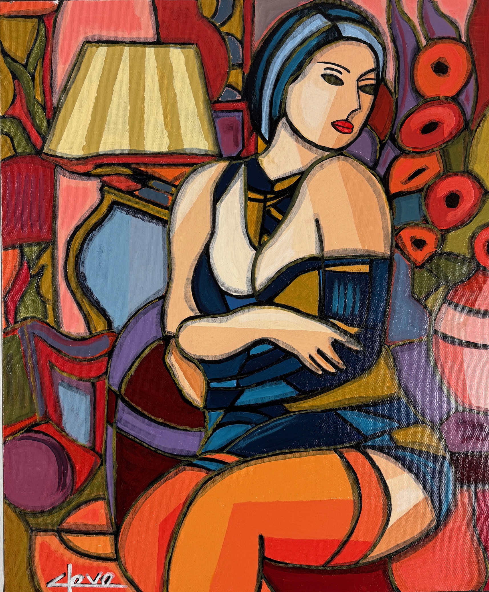 Aïsha - Claude Richel Xxème Siècle Cleve – Image 1