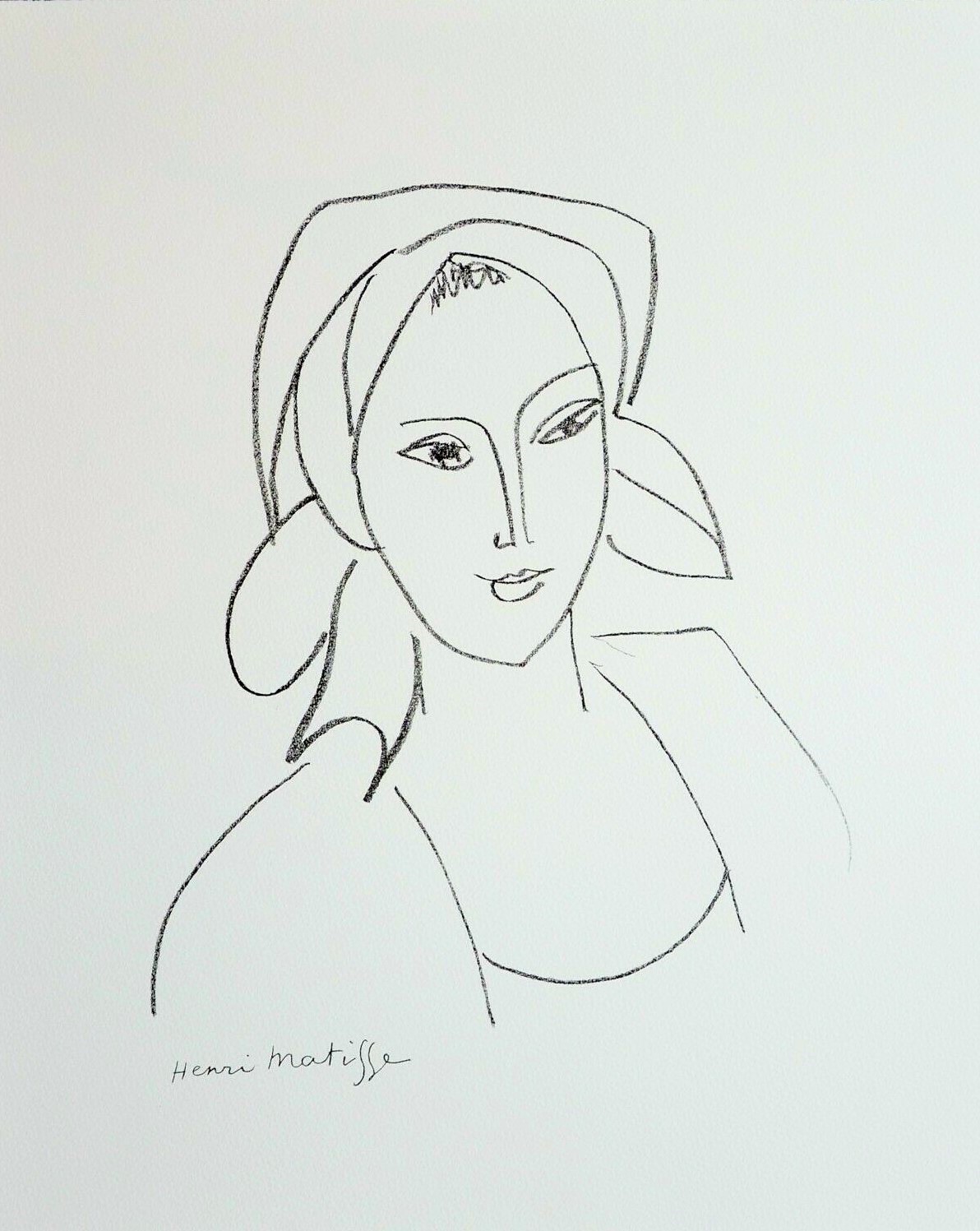 Femme au Foulard - Henri Matisse – Image 1