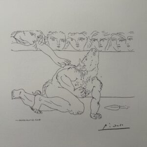 Minotaure Mourant - Pablo Picasso