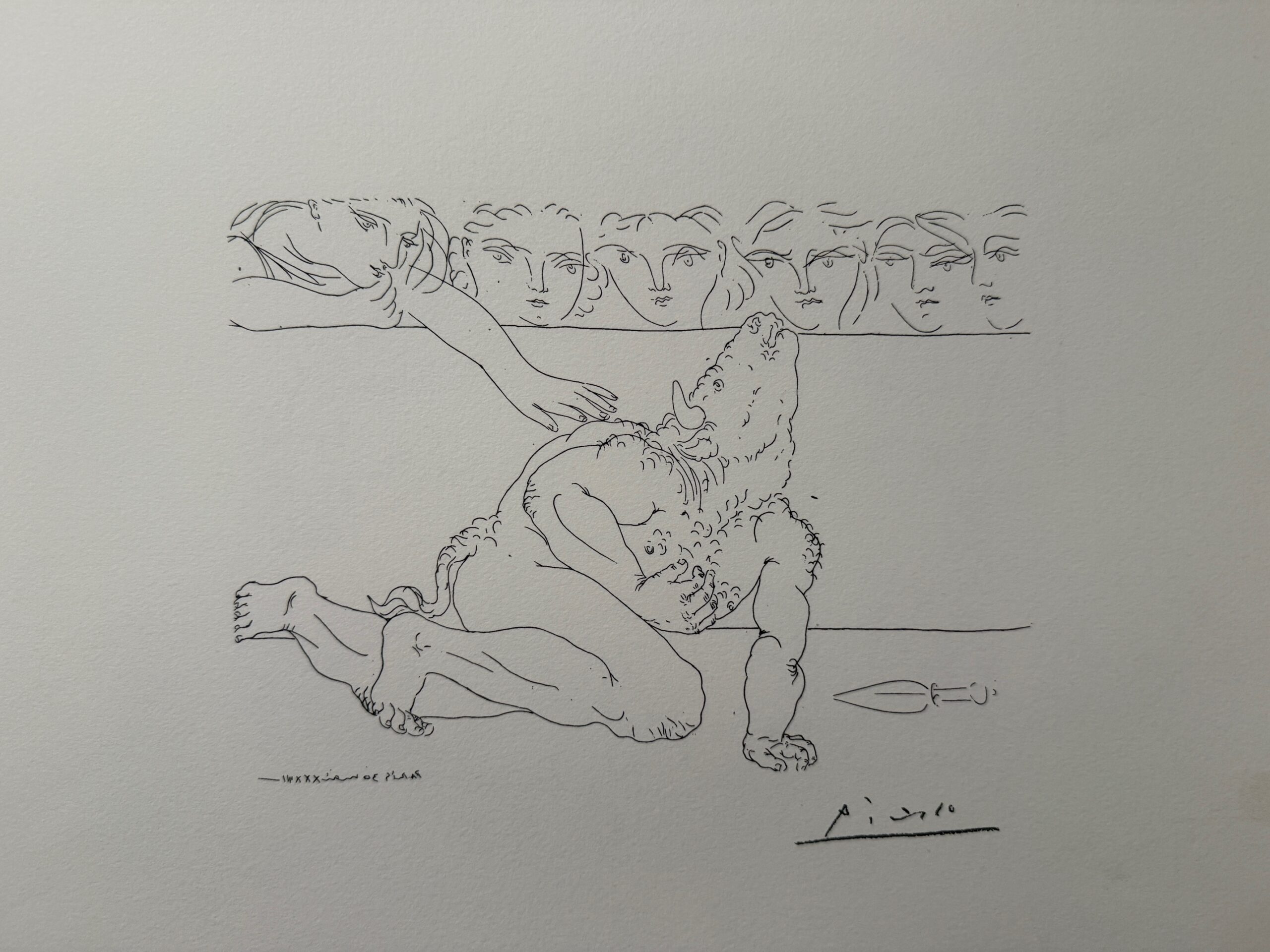 Minotaure Mourant - Pablo Picasso – Image 1