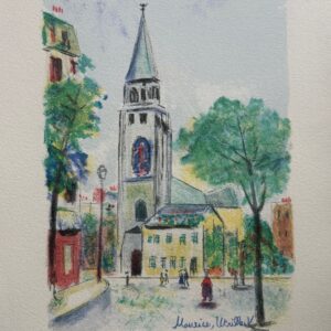 L'eglise - Maurice Utrillo