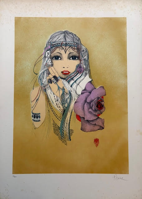 Princesse au Fleurs - Heine