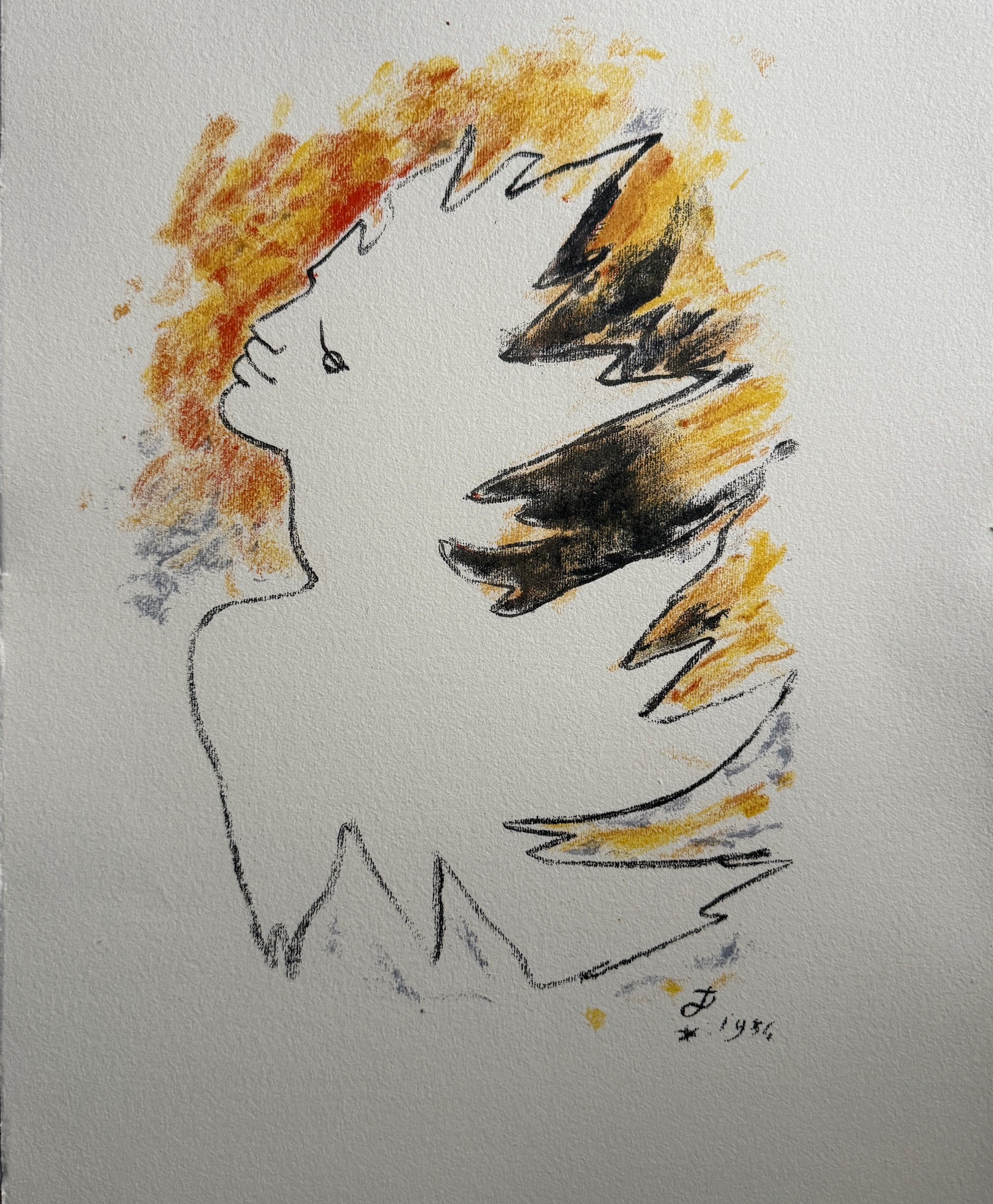 Homme Flamboyant - Jean Cocteau – Image 1