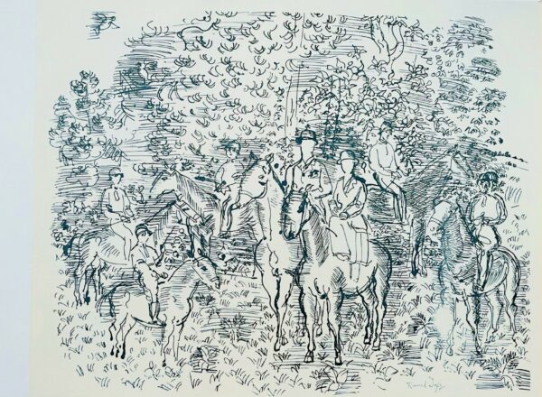 Balade en Chevaux - Raoul Dufy