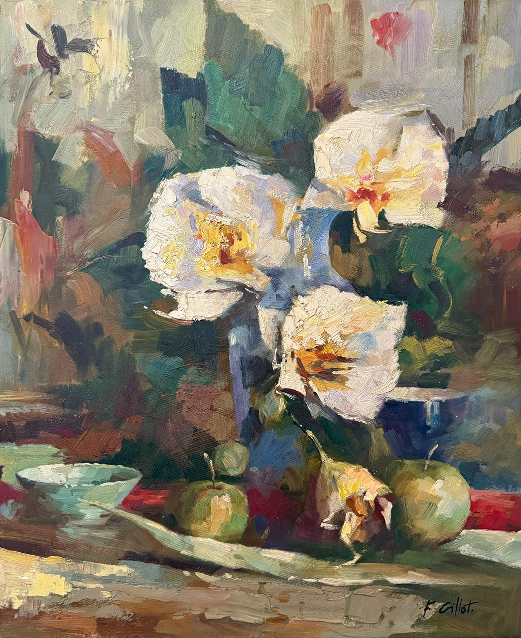Bouquet de Fleurs Colorées - Francois Gillot – Image 1