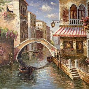 Ecole Française Xxe - Huile Sur Toile