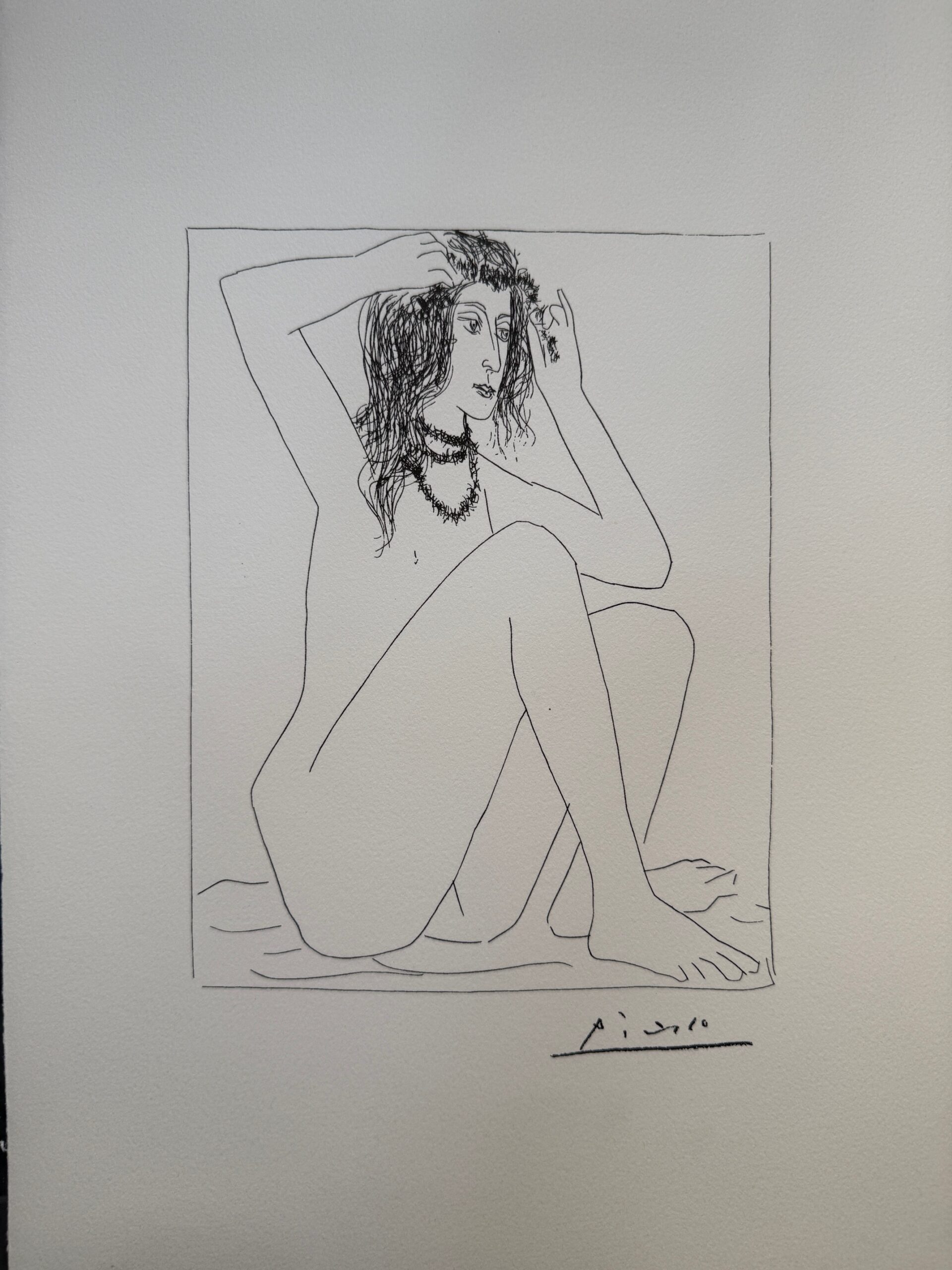 Femme Nue Assise - Picasso Pablo – Image 1