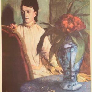 Femme avec Vase en Porcelaine - Edgar Degas