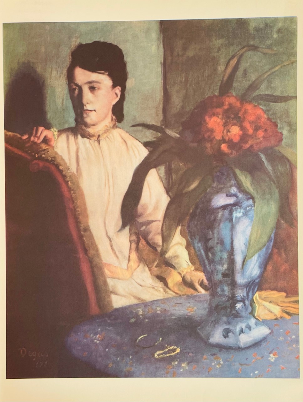 Femme avec Vase en Porcelaine - Edgar Degas – Image 1